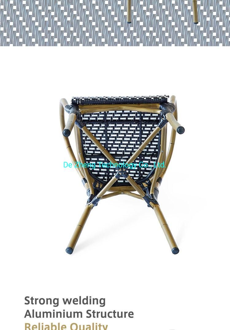 8 Seater Outdoor Aluminum Frame Extendable Rectangular Dining Chair Set