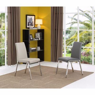 Restaurant Hotel Stainless Steel Fabric Dining Chair