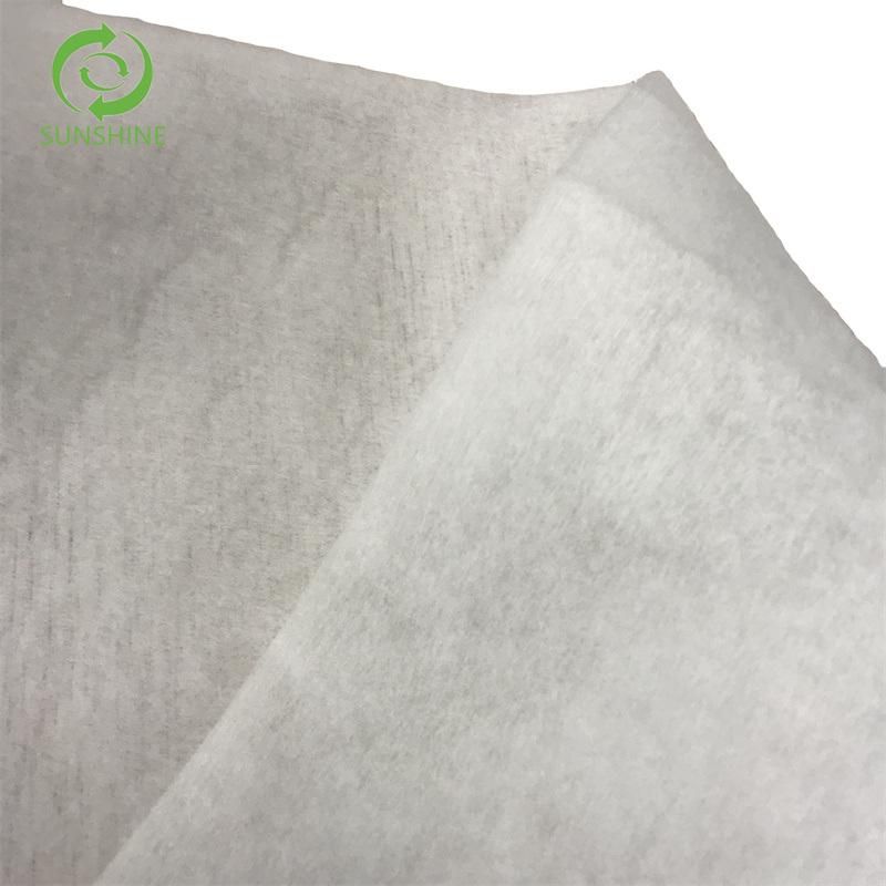Sunshine High Quality 100% Es Material Fiber Non Woven Fabric 50GSM Hot Air Cotton