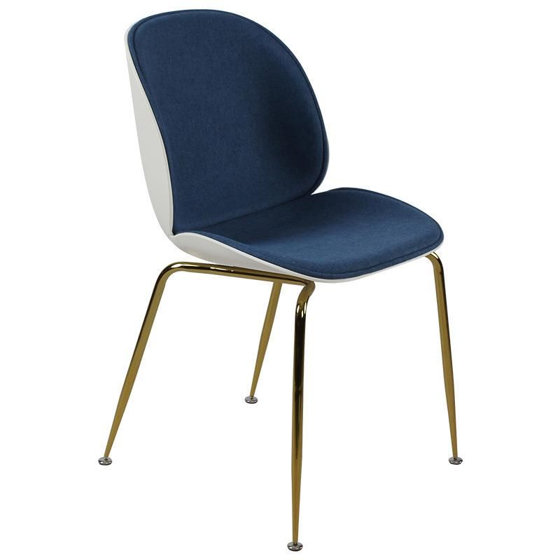 Modern Design Executive Metal Plastic Stackable Swivel Home Dining Chair