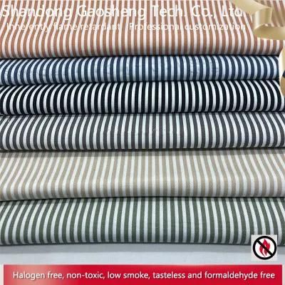 Hot Selling 100% Inherently Fire Retardant Polyester Pure Color Printed Woven Sofa Fabric