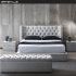Top Seller Tufted Bed Design Modern Home Bedroom Furniture Upholstered Fabric Storage Beds Set with Dual USB Ports