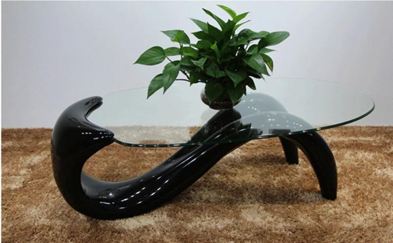 Rectangular&Round Marble Cabinet Glass Exotic Coffee Table Tea Table