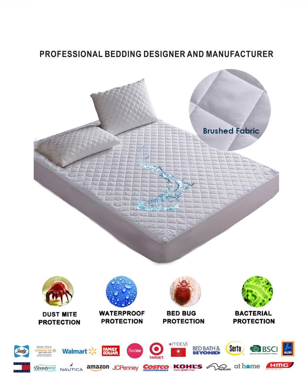 Waterproof Mattress Protectors with Terry Fabric
