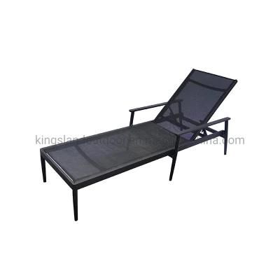 New PE Texilene Outdoor Furniture Reclining/Daybed Chaise/Sun Lounger
