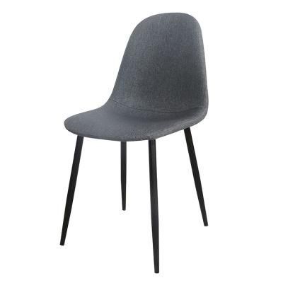 China Wholesale Nordic Modern Luxury Design Fabric Furniture Velvet Dining Chair for Kitchen Dinning Room