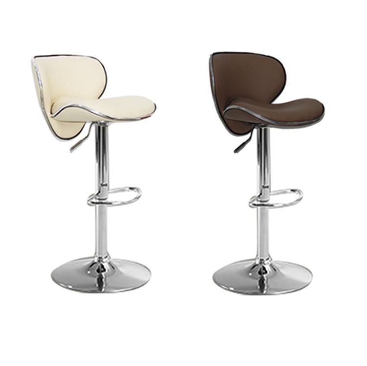 Wholesale Commercial Bar Furniture Saddle Leather Upholstery Modern High Bar Stool