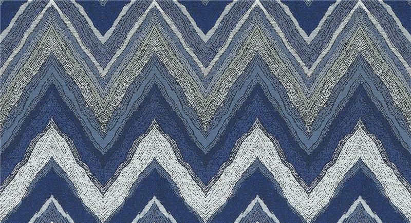 Textile Sofa Material Colorful Wavy Upholstery Polyester Chenille Zafu Fabric