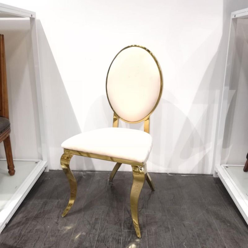 Luxury Dining Golden Rental Cross Back Wedding Chair