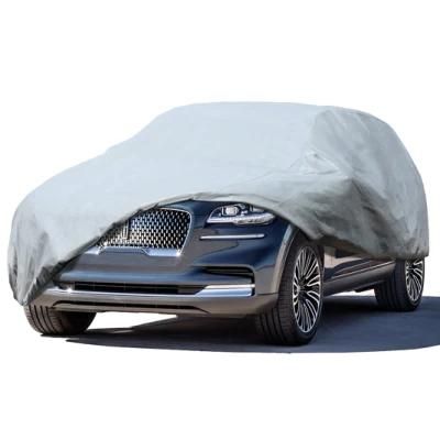 Car Cover All Weather UV Protection Basic Guard 3 Layer Breathable Dust Proof Universal Full Exterior Cover Fit SUV up to 200&prime;&prime;