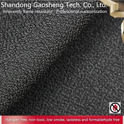 Flame Retardant Polyester Yarn Dyed Woven Upholstery Sofa Fabric