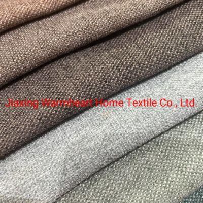 Polyester Chenille Fabric for Sofa Furniture Bedding Chair Upholstery Fabric (WH63)