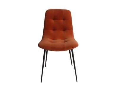 Restaurant Hotel Chair Metal Fabric Dining Living Room Modern Furniture