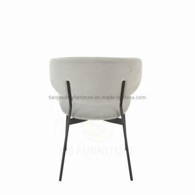 Wholesale Retro Accent Living Room Coffee Upholstered Chairaccent Living Room Coffee Hotel Tub PU Leather Dining Chair