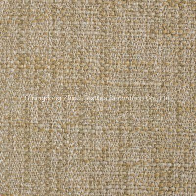 Two-Tone Polyester Texture Yard Dyed Upholstery Sofa Covering Fabric