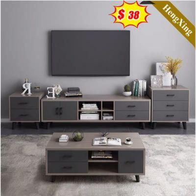 Modern MFC Design Wood Wholesale Furniture Table with TV Stand Set Coffee Table