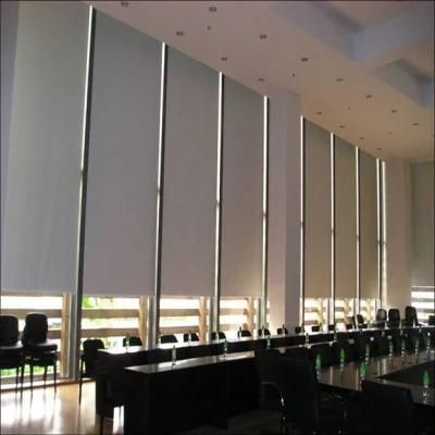 Aluminum Frame PVC Fabric Black out Windproof Window Blinds Roller Shutters