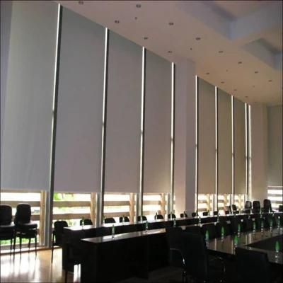 Aluminum Frame PVC Fabric Black out Windproof Window Blinds Roller Shutters