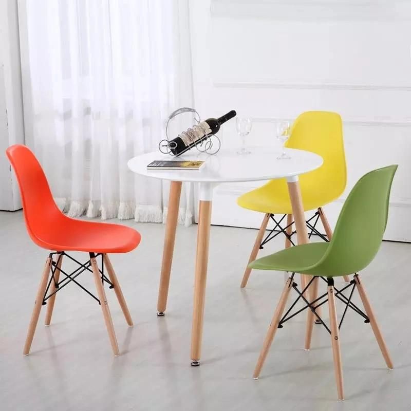 Easy Plastic Furniture Hollow-out Recreational Waiting for Emas Dining Chair