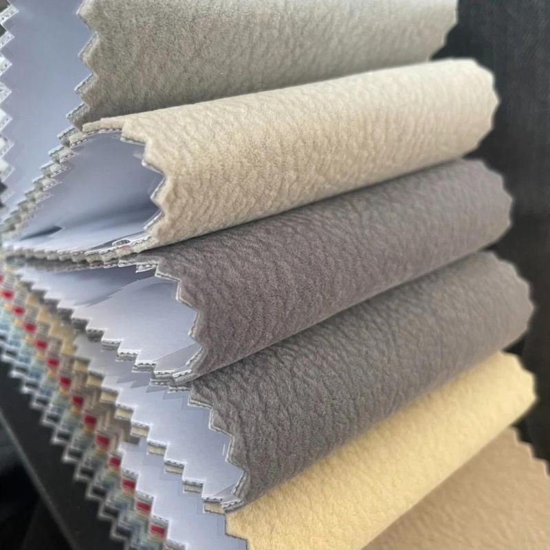 100%Nylon Single Flocked Fabric Flocking Cloth Furniture Sofa Functional Fabric (FW)