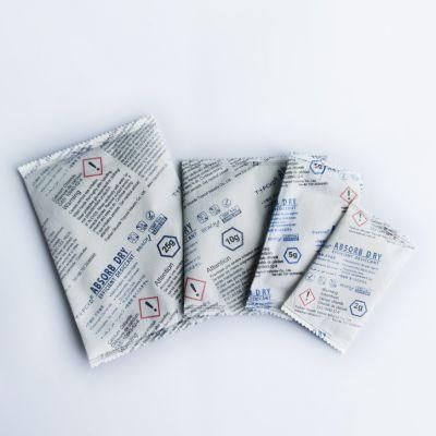 Top Standard Super Dry Calcium Chloride Desiccant Pouch Used for Leather Product Packs for Shoes
