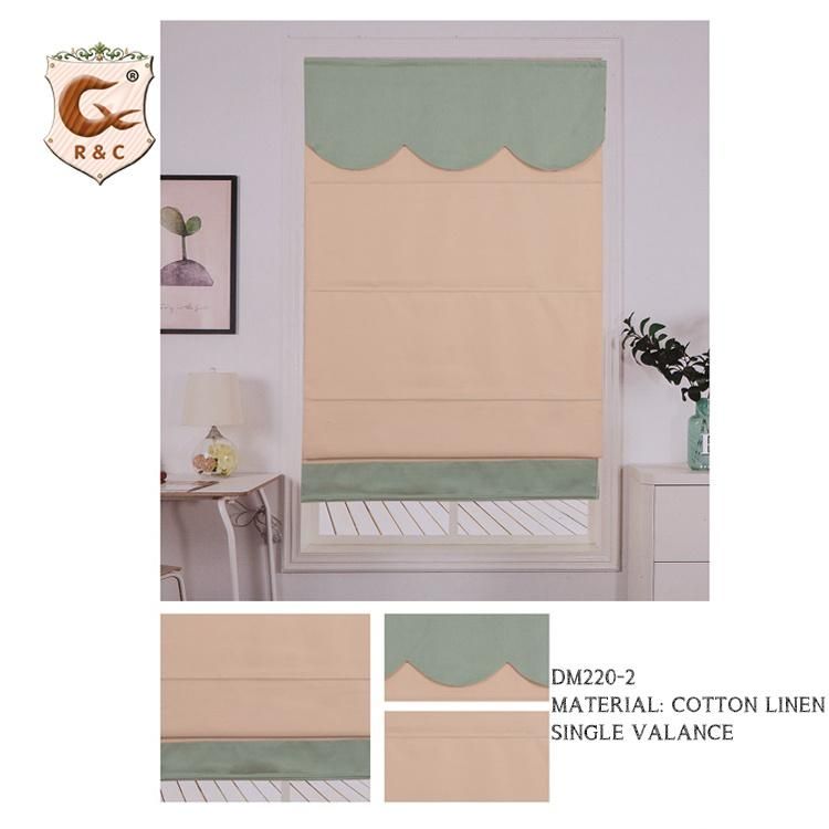 Window Decor Hot Sale Roman Blind Wholesale High Shading Ready Made Roman Roller Blinds