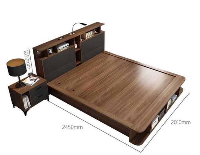 Export Package Washable Non-Adjustable Living Room Furniture Bed