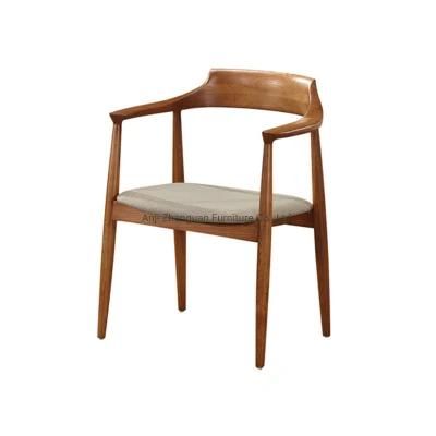 Hot Selling Wood Dining Chair with Armrest (ZG16-027)