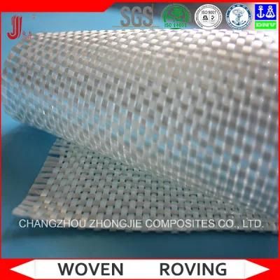 Good Transparency Fiberglass Woven Roving Fabric Wr600 for Boat Making