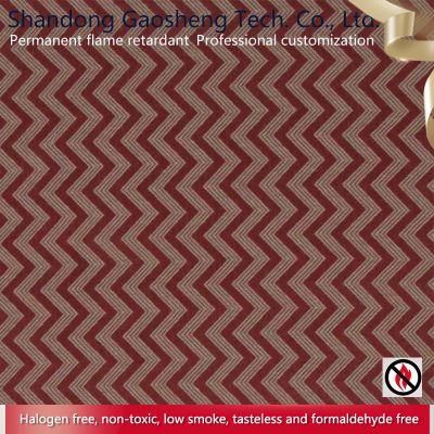 High Quality Elegant Flame Retardant Sofa Jacquard Fabrics for The Upholstery