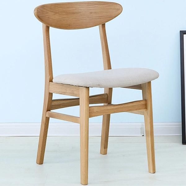 Small Apartment Simple and Creative Solid Wood Dining Chair