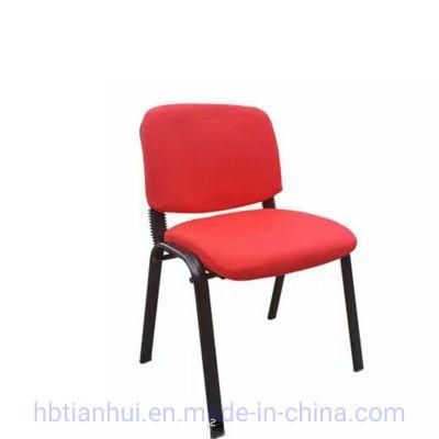 Metal Frame Fabric Stacking Office Visitor Chair Training Staff