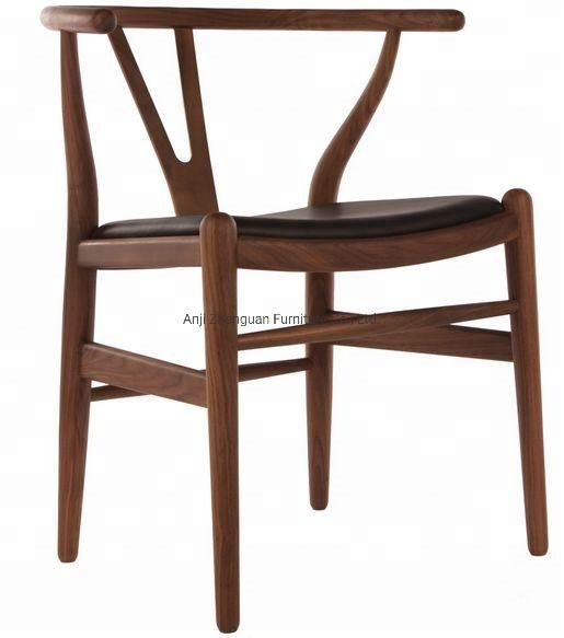 Hot Selling Wishbone Wood Home Rattan Garden Furniture Dining Chair (ZG16-012)