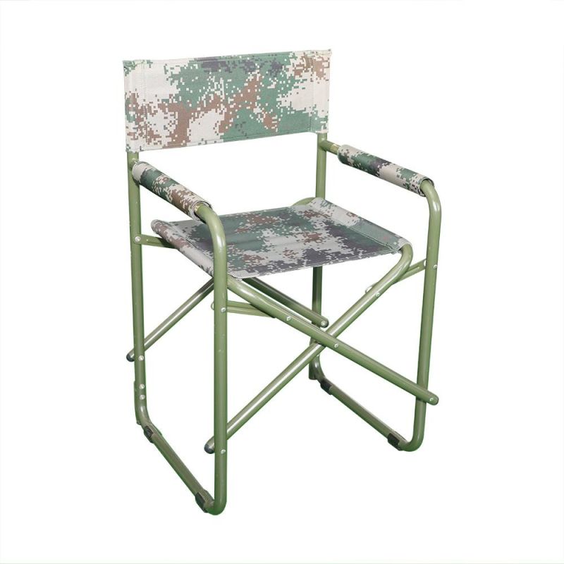 The Armrest Folding Camping Chair with Carrying Bag