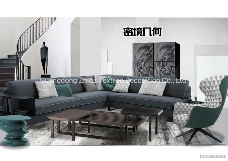 Modern Design Linen Style Upholstery Sofa Curtain Furniture Fabric