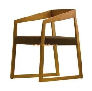 (SD-1005) Restaurant Furniture Wooden Dining Chair with Fabric Seat