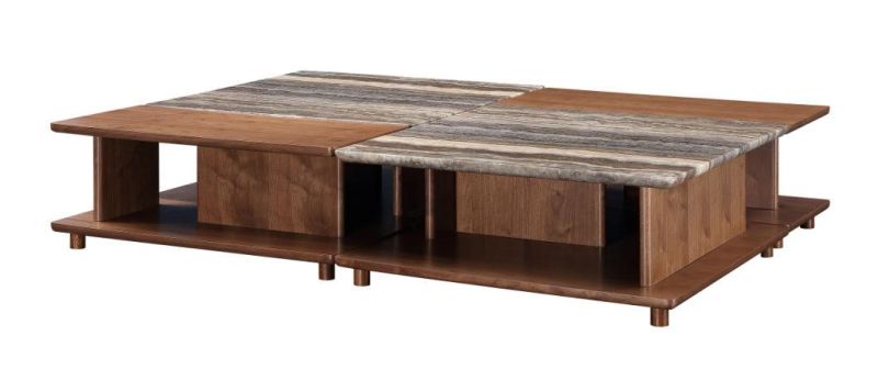 Marble Top Modern Home Furniture Living Room Tea Coffee Table for Hotel Villa Apartment Furniture