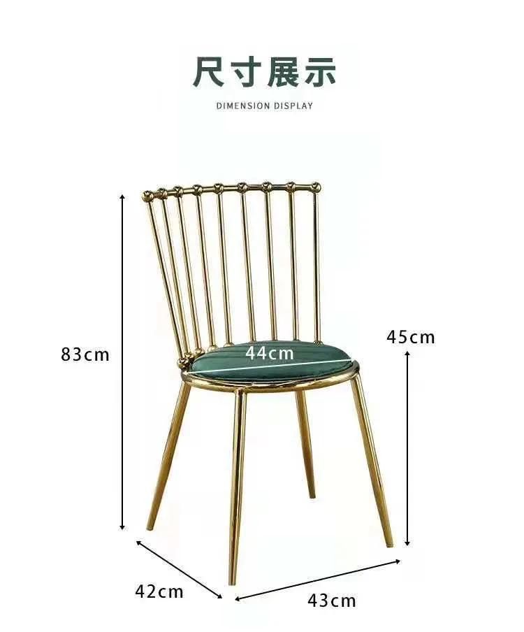 Modern Factory Direct Sale Dining Chair Wholesale Hotel Restaurant Furniture Chair Velvet Chair Dining Design