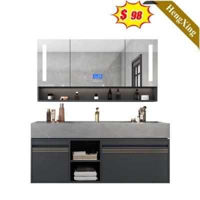 European Style Home Bathroom Furniture Ceramic Basin Bathroom Vanity Cabinet with Mirror (UL-22BT121)