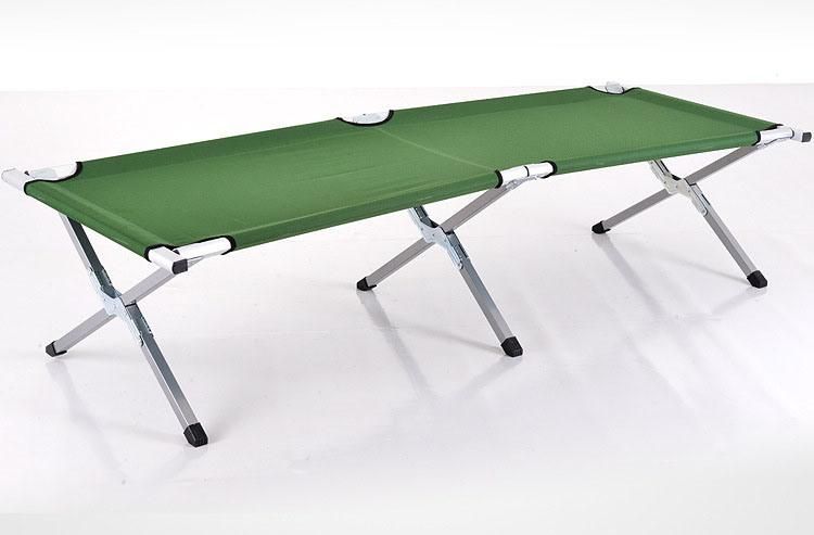 Blue Aluminum Military Camping Folding Bed (ET-CHO116)