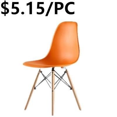 Wholesale Hot-Selling Outdoor Outdoor Chair Iron Foot Portable Plastic Dining Chair