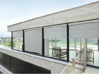 Electrical Remote Control Outdoor Roller Blinds