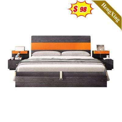 Modern Furniture Bedroom Set Fabric Leather Sofa Beds Mattress Wall Bed King Double Size Bed