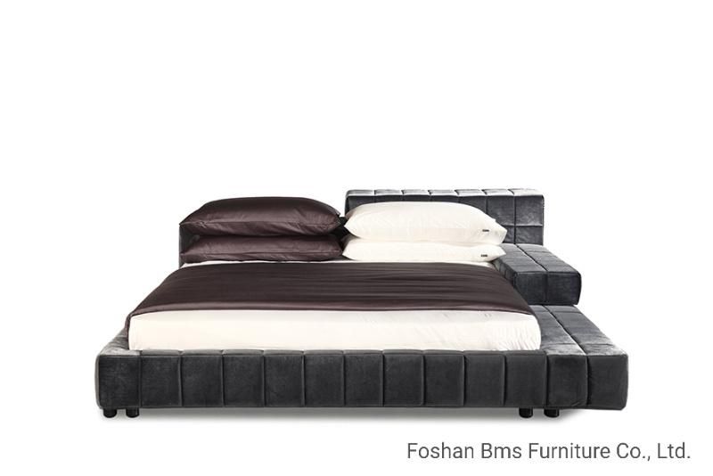 New Design Contembprary high End King Size Modern Fabric Bed
