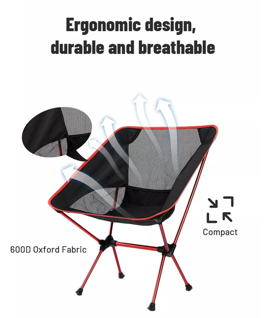 Camping Chair Lightweight Folding Chair Factory Good Quality Hot Selling in Korea