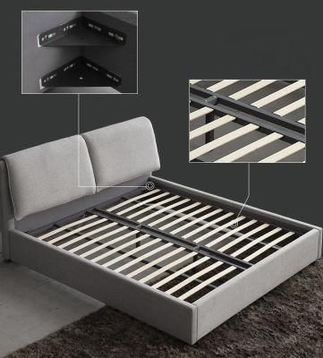 High Quality Bedroom Furniture Soft Bed Frame Queen / King Size Bed