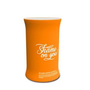 Dia 45cm Round Type Custom Tension Fabric Display Stand Promotion Table
