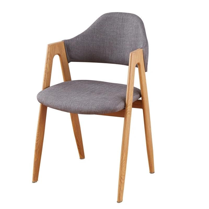 High Quality Hotel Restaurant Home Furniture Comfortable Fabric Dining Chair