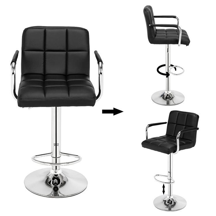 Modern Leather PU Armchair Office Hotel School Leisure Bar Chair