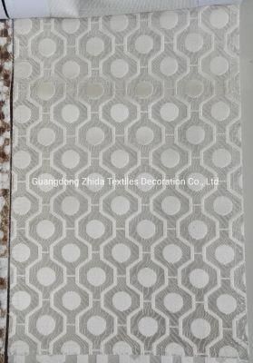 Textile Cut Velvet Honeycomb Jacquard Decorative Pillow Fabric